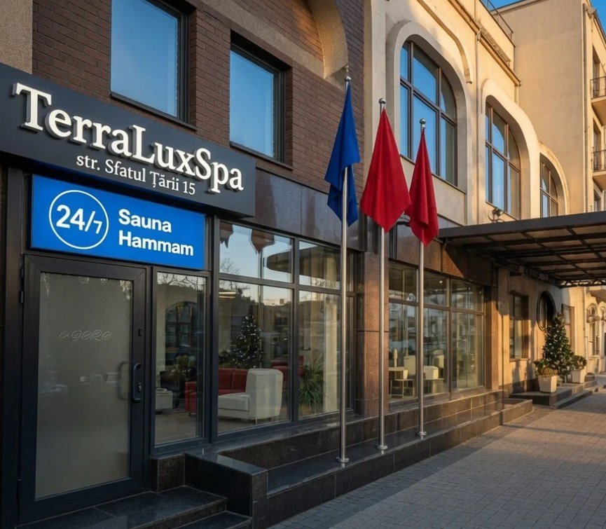 TerraLux SPA — clădirea din centrul Chișinăului, str. Sfatul Țării 15